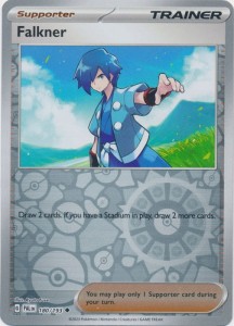 Falkner - 180/193 - Uncommon Reverse Holo Pokemon