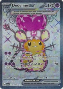 Dedenne ex - 239/193 Full Art Secret Rare Pokemon