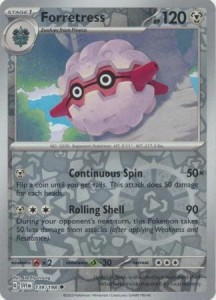 Forretress - 139/198 Uncommon Reverse Holo Pokemon