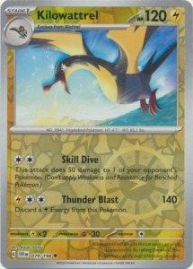 Kilowattrel 079/198 Uncommon Reverse Holo Pokemon