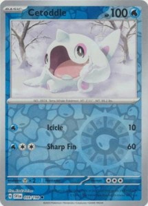 Cetoddle - 059/198 - Common Reverse Holo - Pokemon