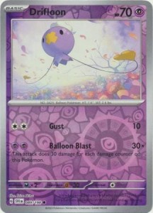 Drifloon - 089/198 - Common Reverse Holo - Pokemon