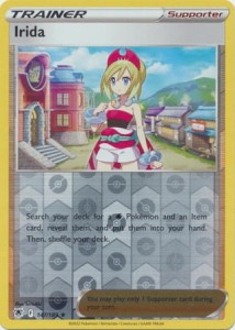 Irida - 147/189 - Holo Rare Reverse Holo - Pokemon