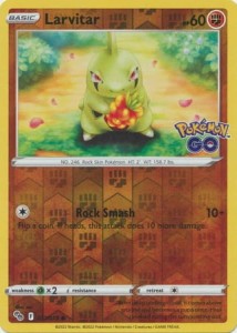 Larvitar - 037/078 - Reverse Holo Pokemon GO