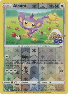 Aipom - 056/078 - Common Reverse Holo - Pokemon GO