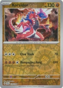 Koraidon - 124/198 - Reverse Holo - Pokemon