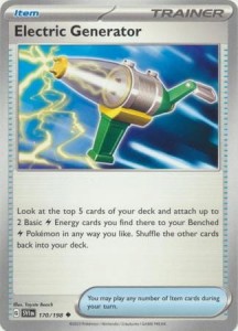 Electric Generator - 170/198 - Uncommon - Pokemon