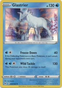 Glastrier - 051/196 - Holo Rare - Pokemon