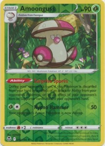 Amoonguss - 012/195 - Rare Reverse Holo Pokemon