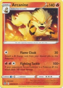 Arcanine - 020/195 - Rare Pokemon