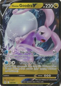 Hisuian Goodra V - 135/196 - Ultra Rare Pokemon