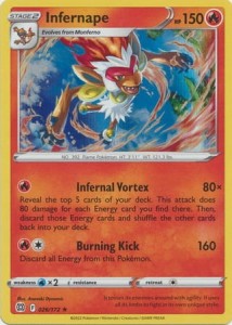 Infernape - 026/172 - Holo Rare - Pokemon