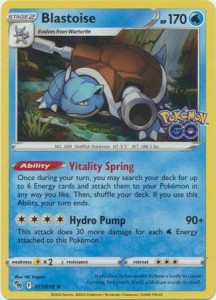 Blastoise - 017/078 - Holo Rare Pokemon