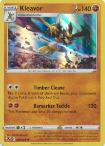 Kleavor - 086/189 - Holo Rare Pokemon