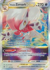 Hisuian Zoroark VSTAR - 147/196 - Pokemon