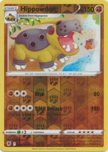 Hippowdon - 080/189 - Reverse Holo - Pokemon