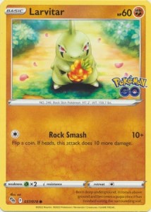 Larvitar - 037/078 - Common - Pokemon GO