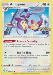 Ambipom - 057/078 - Common - Pokemon GO