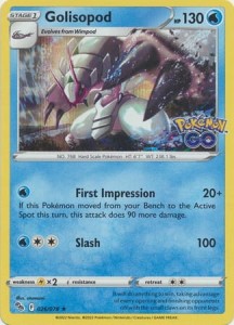 Golisopod - 026/078 - Holo Rare - Pokemon GO