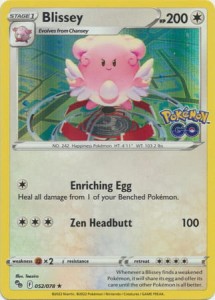 Blissey - 052/078 - Holo Rare - Pokemon GO