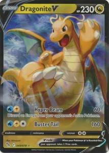 Dragonite V - 049/078 - Ultra Rare Pokemon GO