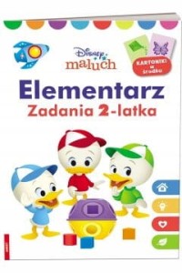 Disney maluch Elementarz Zadania 2-latka