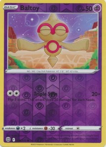 Baltoy - 058/172 - Common Reverse Holo Pokemon