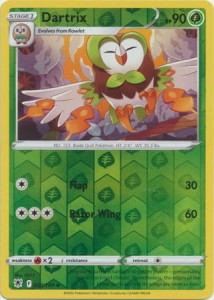 Dartrix - 020/189 - Uncommon Reverse Holo Pokemon