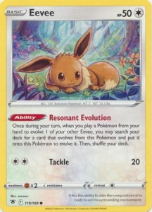 Eevee - 119/189 - Common - Pokemon