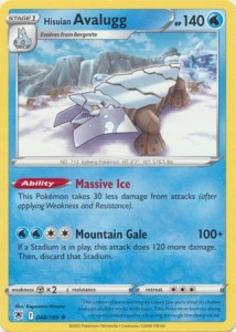 Hisuian Avalugg - 048/189 - Rare -Pokemon