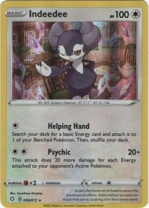 Indeedee - 56/72 - Holo Rare