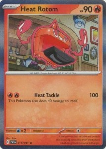 Heat Rotom - 013/091 - Holo Rare - Pokemon