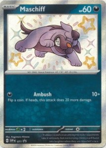 Maschiff - SVP071 - Shiny Promo Pokemon