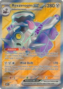 Revavroom ex - 216/197 - Full Art Secret Rare Pokemon