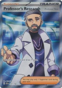 Professor's Research Professor Turo 241/198 - Full Art Secret Rare Pokemon