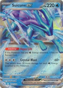 Suicune ex - 010/034 - CLB - Pokemon