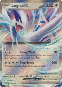 Lugia ex - 017/034 - Pokemon