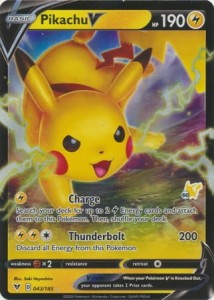 Pikachu V - 043/185 - Pikachu Deck (Pikachu Symbol 60) - Pokemon