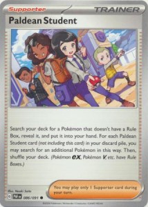 Paldean Student - 086/091 - Common - Pokemon