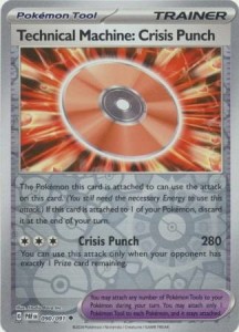 Technical Machine: Crisis Punch - 090/091 - Uncommon Reverse Holo - Pokemon