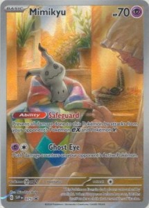 Mimikyu - SVP075 - Illustration Rare Promo Paldean Fates Pokemon