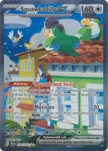 Squawkabilly ex - 264/193 - Special Illustrion Rare - Pokemon