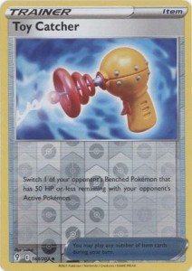 Toy Catcher - 163/203 - Uncommon Reverse Holo Pokemon