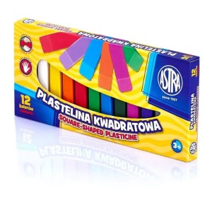 Plastelina ASTRA 12 kolorów