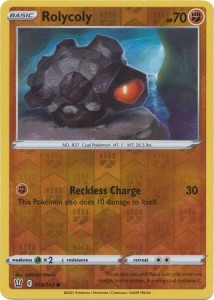 Rolycoly - 078/163 - Common Reverse Holo Pokemon