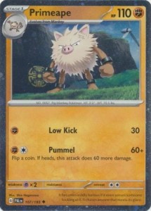 Primeape - 107/193 - Holo Promo - Pokemon