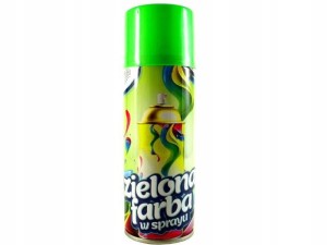 Zielona farba w sprayu Brewis 250ml