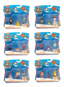 Zestaw Psi Patrol Nickelodeon PAW5020 Stempelki 3 pak - 1 OPAKOWANIE