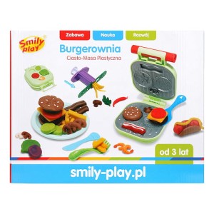 MASA PLASTYCZNA CIASTOLINA ZESTAW BURGEROWNIA
