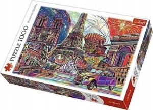 Puzzle TREFL 1000el. Kolory Paryża 10524